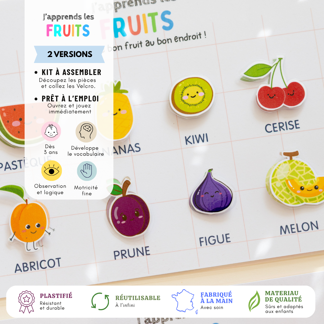 Apprendre les fruits