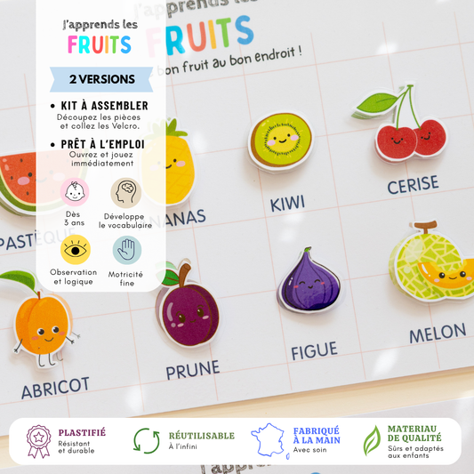 Apprendre les fruits