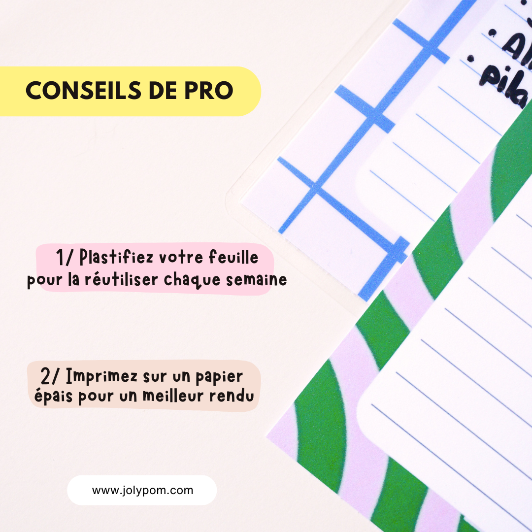 Pack 5 Trackers d’Habitudes - tons naturels | PDF Printable