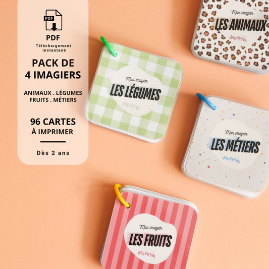 Pack Imagiers Montessori – PDF à imprimer