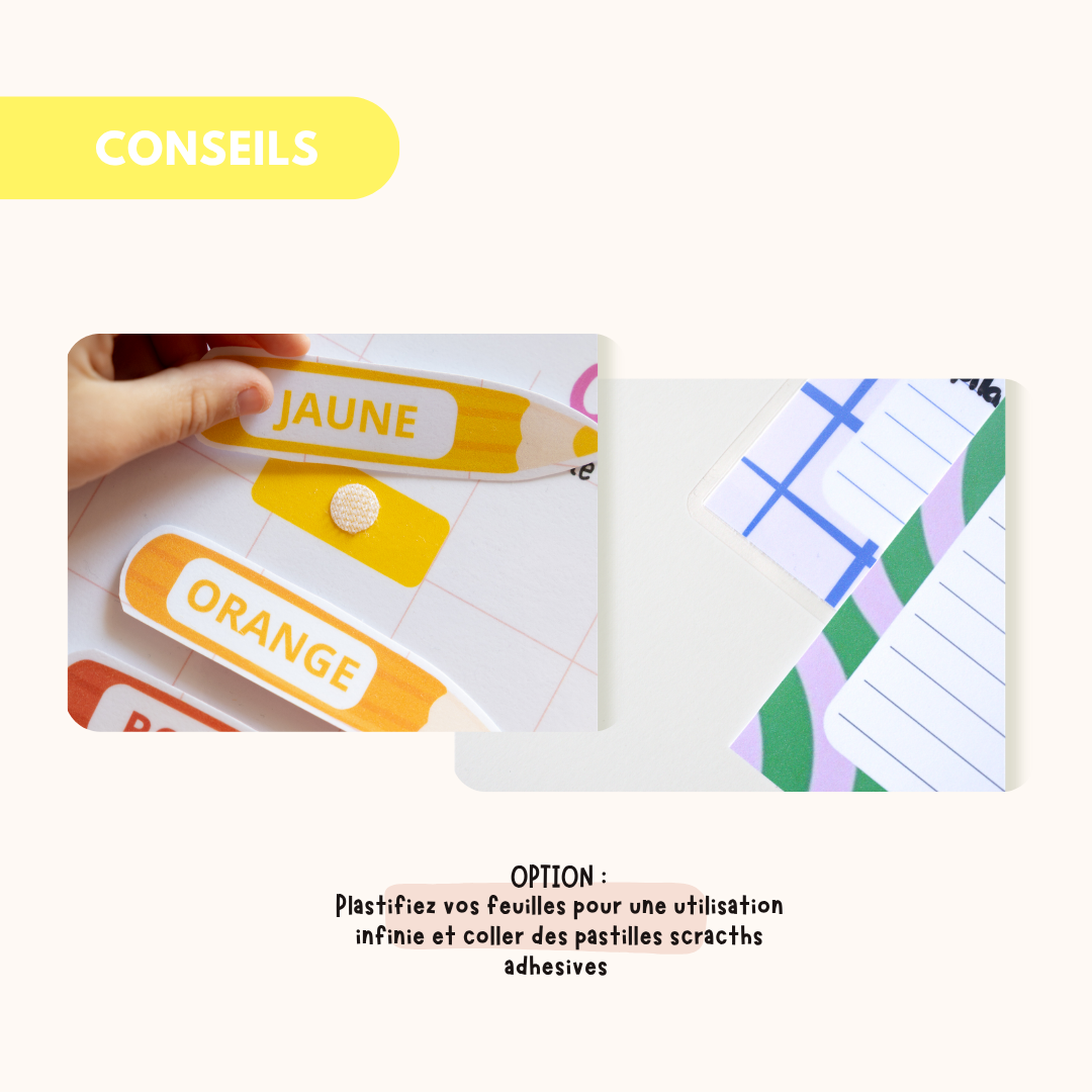 Les couleurs FR & US | PDF éducatif à imprimer