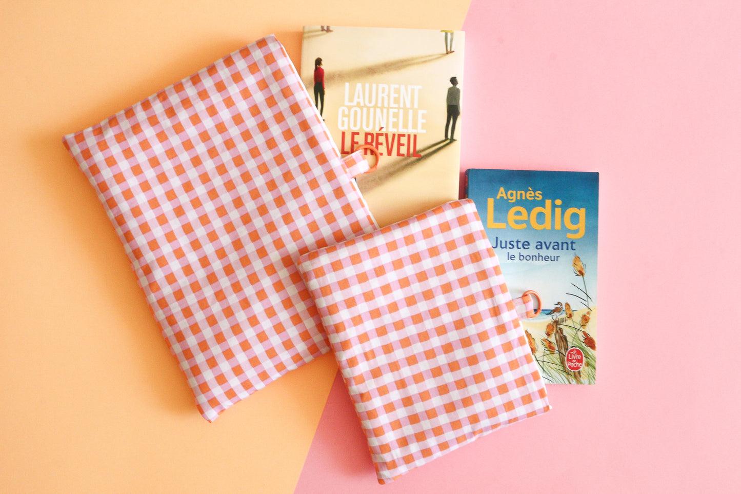 Pochette de livre molletonée - Format poche et broché