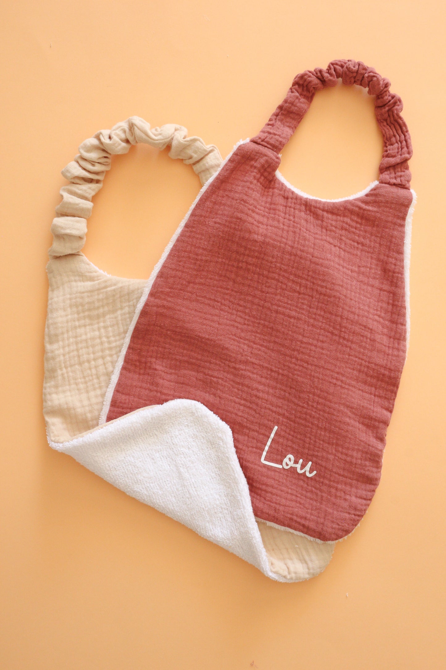 Serviette de cantine personnalisée avec élastique