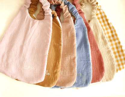 Serviette de cantine personnalisée avec élastique