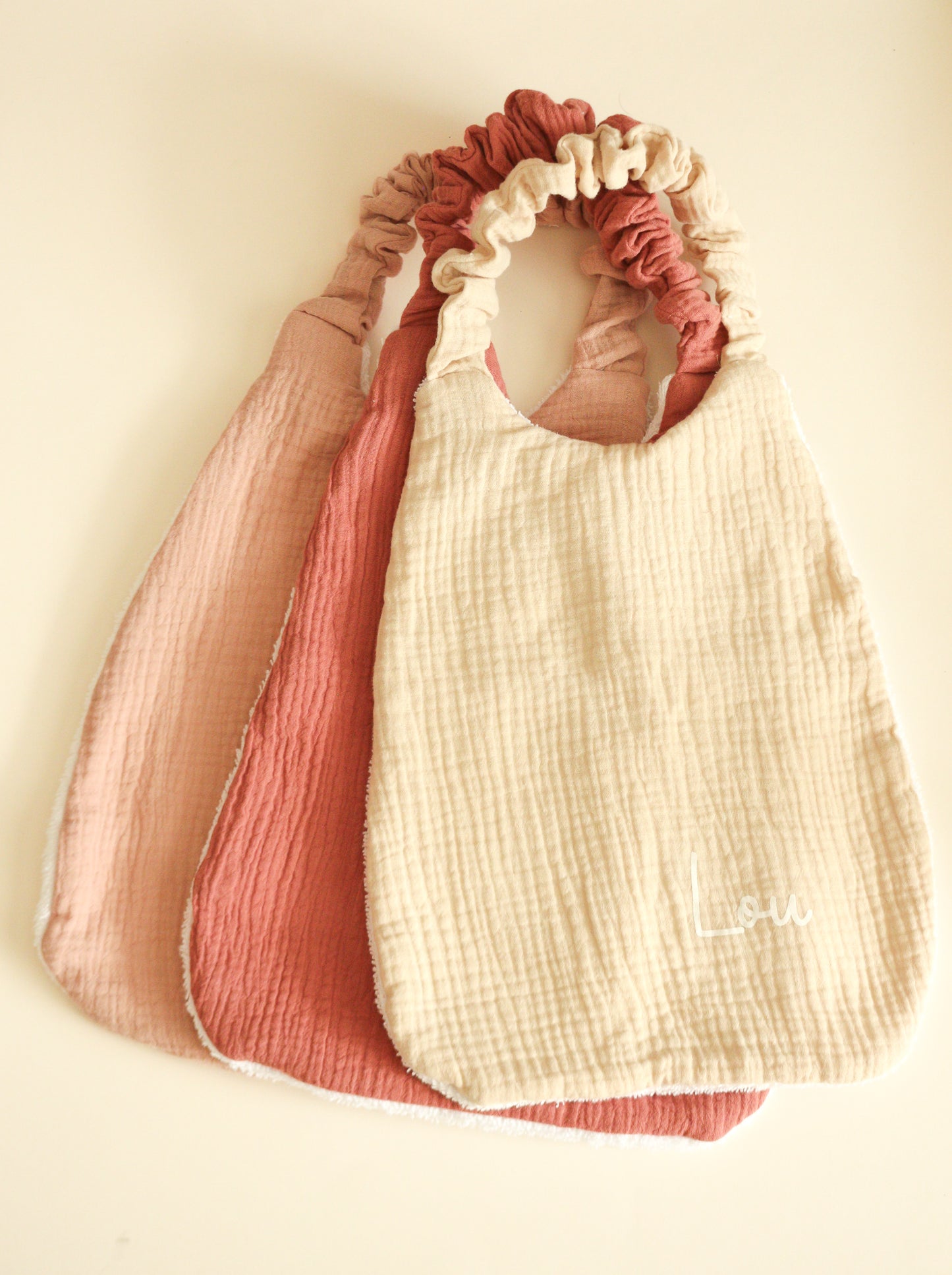 Serviette de cantine personnalisée avec élastique