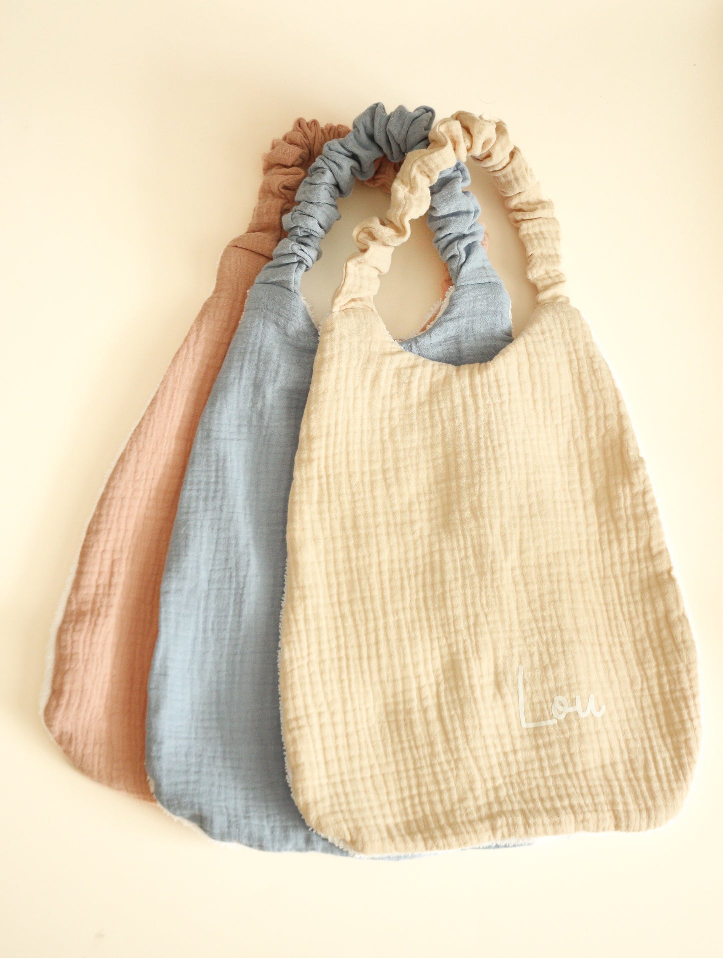Serviette de cantine personnalisée avec élastique