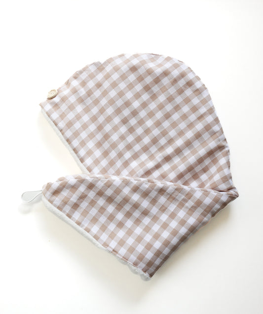 SERVIETTE SECHE CHEVEUX EPONGE BAMBOU