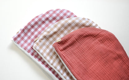 SERVIETTE SECHE CHEVEUX EPONGE BAMBOU
