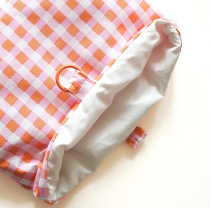 Pochette de livre matelassée