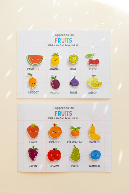 Apprendre les fruits