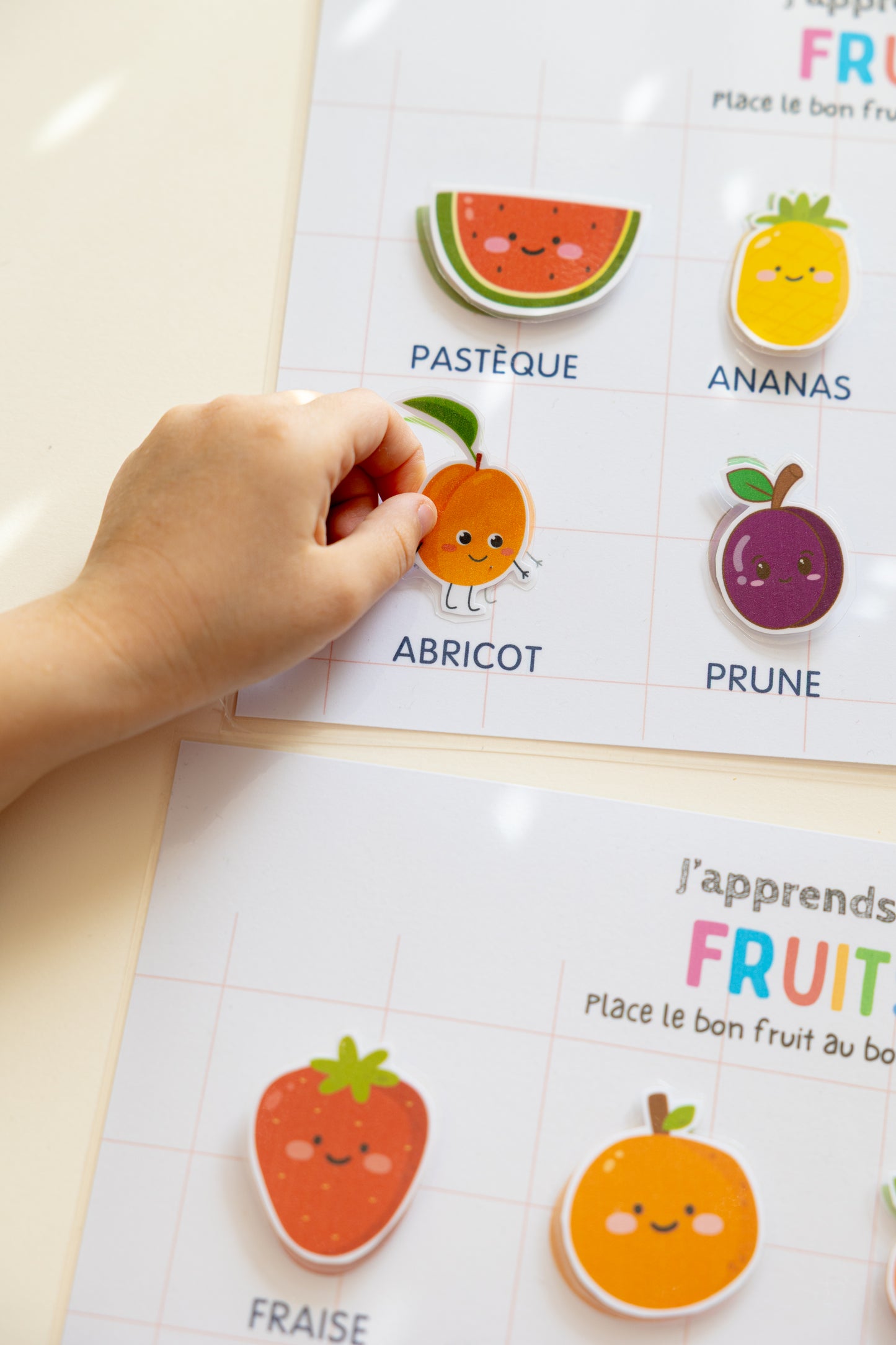 Apprendre les fruits
