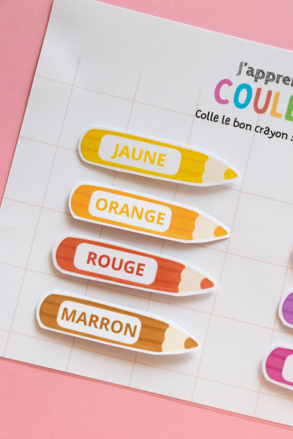 Apprendre les couleurs