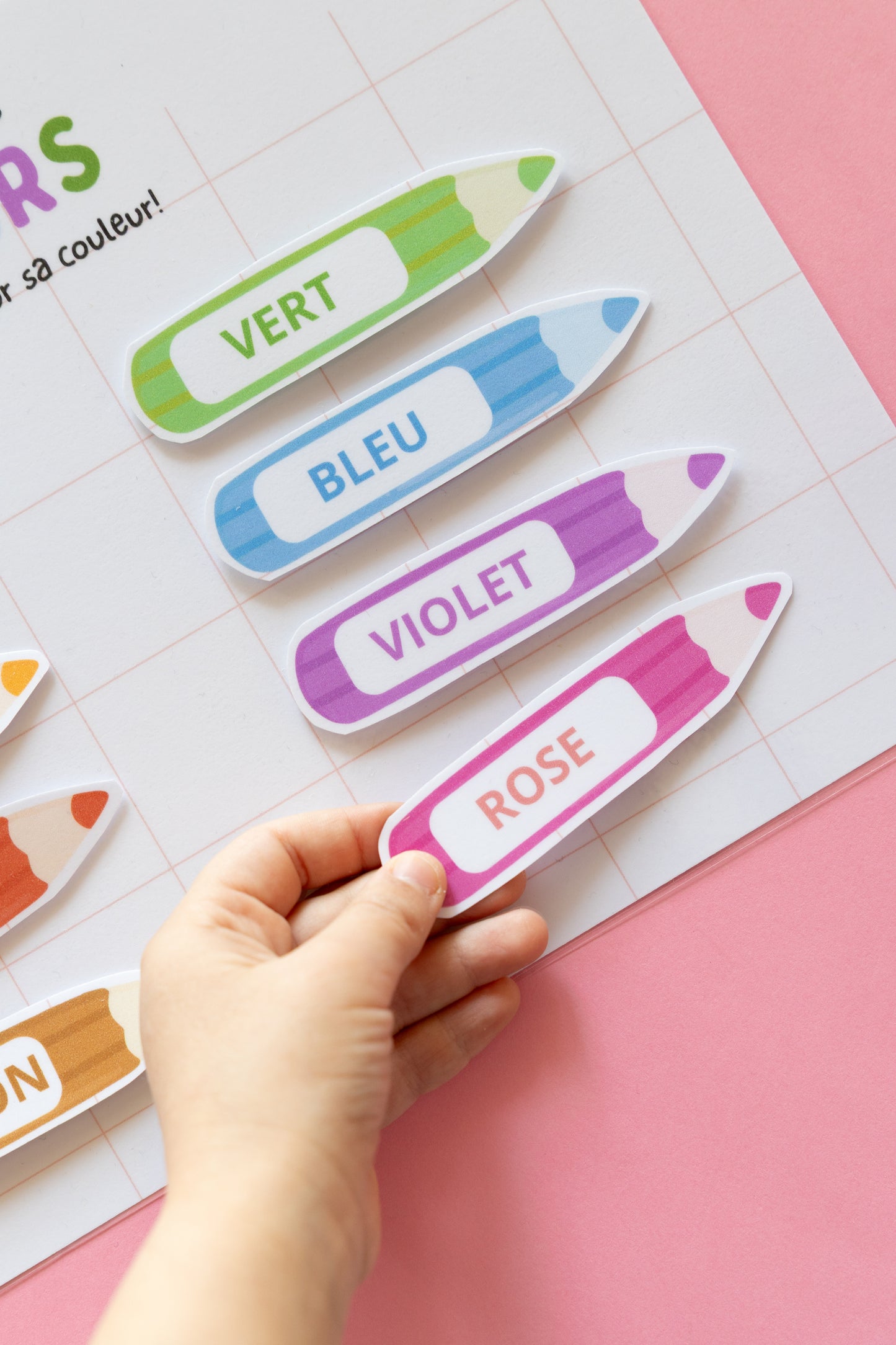 Apprendre les couleurs