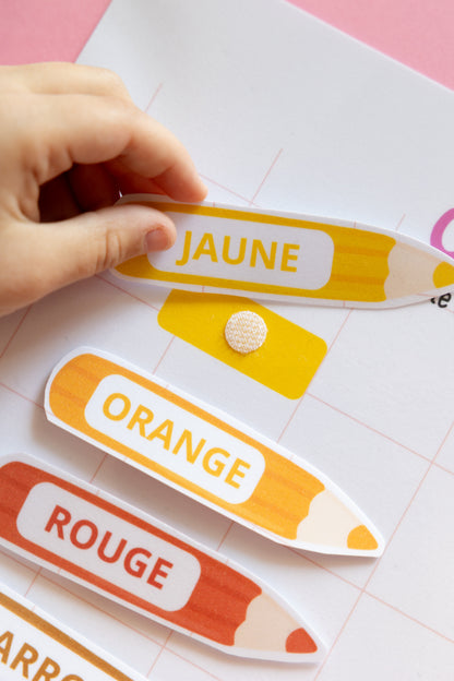 Apprendre les couleurs