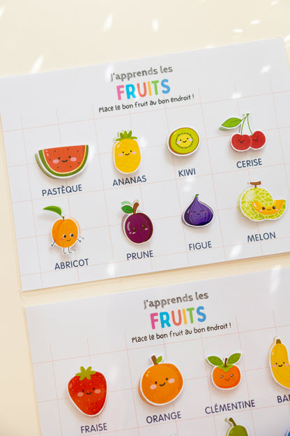 Apprendre les fruits