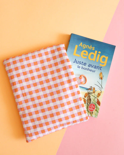 Pochette de livre molletonée - Format poche et broché