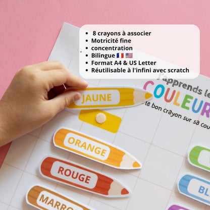 Apprendre les couleurs