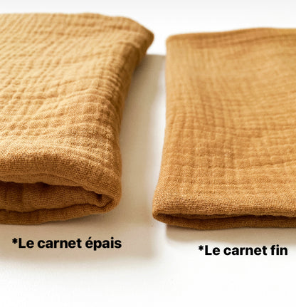 EPAISSEUR DU PROTEGE CARNET DE SANTE FIN OU MOLLETONNÉ